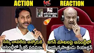 YS Jagan vs Ayyana Patrudu | Speaker Reacts On YS Jagan Comments | YS Jagan about Ayyanna Patrudu