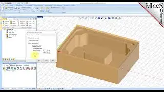 VisualCAD/CAM 2021: 2&frac12; Axis Milling Introduction