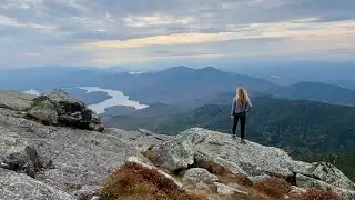 Hiking the Summit of Whiteface Mountain, Adirondacks, New York, USA