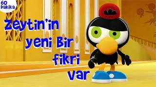 1 SAAT TÜRKÇE ÇİZGİ FİLM - Limon ile Zeytin 🤪😁  #95 - Zeytin'in Muzip Fikri! 🤪😁 | TRT Çocuk