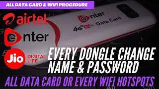 How to Change Dongle Password  | Dongle Ka Password Kaise Change Kare