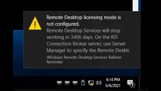 Windows remote desktop license with unlimited trial period.