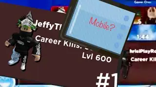I Hit Level 600 on Mobile! (Montage) - ROBLOX Arsenal