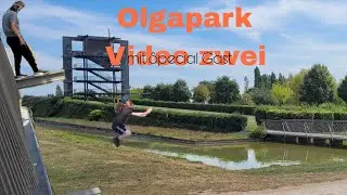 Parkour am Olgapark mit Special Gast! (freerun vlog 14)