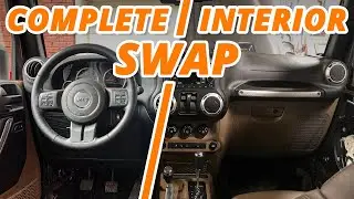 Complete Interior Swap - Jeep Wrangler