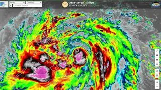 Tropical Storm Paeng Satellite Imagery (Infrared)