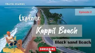 Varkala Kappil Beach & Black Sand Beach | Kerala Hidden Paradise | Must Visit Kerala Beach🌴🌊