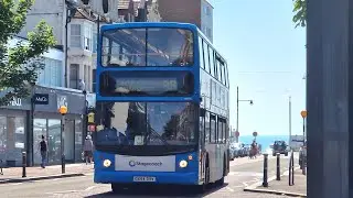 Onboard Stagecoach Bus 18176 - Dennis Trident Alexander ALX400 - Route 98 - (GX54 DVV)