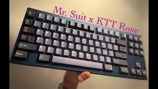 Sound Test - Owlabs Mr. Suit w/ L&F KTT Roses - Custom Mechanical Keyboard