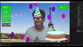 AI Birthday Party: Blowing Virtual Candles with Computer Vision (OpenCV)