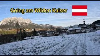 Winter Walk in Going, Austria 🇦🇹 | Snowy Village at Wilder Kaiser