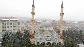 Malatya Turgut Özal Camii ikindi ezanı..