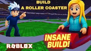  I Built the CRAZIEST ROLLER COASTER in Roblox! 😱🎢