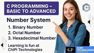 Computer Fundamentals - Number System - Binary, Octal and Hexadecimal number system