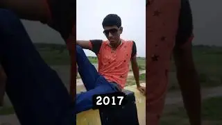 From 2017 to 2023 #viral #trending #shortsindia #youtubeshorts #viralshorts #transformation #looks