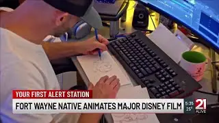Fort Wayne native is supervising animator in new hit Disney movie