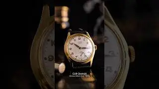 GUB Glash&uuml;tte Vintage German Watch, Patina Dial, Cal. 60 from 1960's #vintagewatches #watch