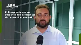 Polícia prende quatro suspeitos pelo assassinato de uma mulher em Pedro II