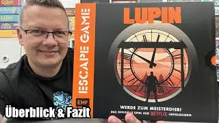 Escape Game - thematischer Bezug zu Lupin, der Netflix Erfolgsserie (EMF - Verlag) mit Gewinnspiel