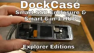 DockCase Explorer Edition Smart 6 In 1 USB C HUB & SSD Enclosure