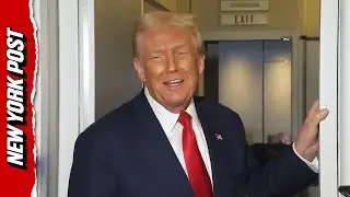 Посмотрите, как Трамп смешит журналистов, когда президентский самолет попадает в зону турбулентности