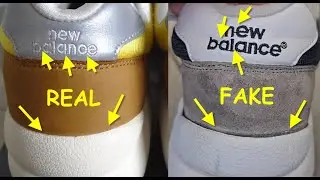 How to tell original New Balance 580 sneakers. Real vs fake New Balance 580
