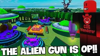 I Built a Secret Alien Base in 99 Nights in a Forest!