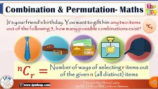 Combination and Permutation | Class 11| Notations/ Formulae: Complete Concept and Example Questions