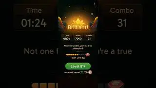 Vita Mahjong 🀄 Level 816 #Shorts #Mahjong #casual #strategy  #gameplay