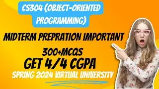 cs304 midterm preparation 2024| cs304midterm preparation | cs304 midterm preparation MCQS#cs304