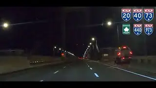 [2023/22] Quebec City Highways at Night - A-20, A-40, A-73, A-440, A-973