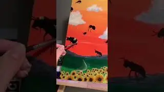 Tyler the Creator &ldquo;Flower Boy&rdquo; Album Cover ⟡ Painting With Acrylic Paint
