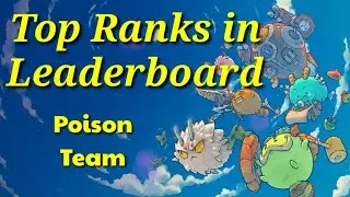 Top Ranks using Poison Team @ Axie Infinity Leaderboard