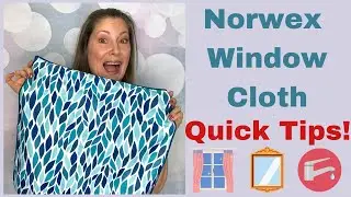 Norwex Window Cloth! Quick Tips!
