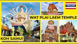 COLOURFUL Wat Plai Laem Temple Koh Samui |  Things to do in Koh Samui | Buddhist Temple
