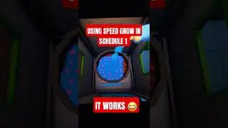 Using Speed Grow in Schedule 1 #schedule1 #gaming #steam #speedgrow