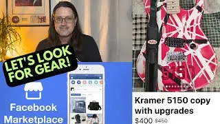 Let's Shop For Van Halen Gear And Other Guitars On Facebook Marketplace Together!