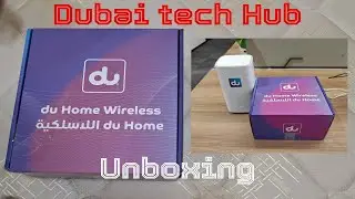 Du Home Wireless WiFi 5G SIM Router/Modem Unboxing - English | Dubai Tech Hub