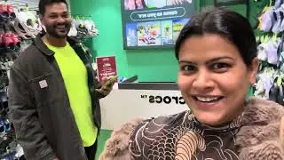 Itna Dhunda&hellip; Finally Levis Mein Mila!  Jacket Shopping 🛍️ + Crocs Haul 🩴