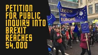 Leeds for Europe Petition for a public inquiry into Brexit reaches 54,000