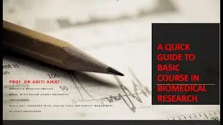 BCBR / Basic course in Biomedical research QUICK GUIDE