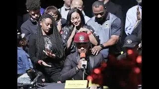 American Heritage's Patrick Surtain II signs with Alabama
