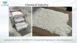 Large Capacity Tunnel Microwave Dryer for Chemical Heating from Gspring Machinery