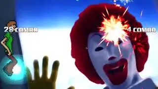 (MUGEN Fight Request #9) Gaia Ronald McDonald Vs. Ultra Instinct Shaggy & Rare Akuma