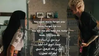 machine gun kelly & halsey - forget me too مترجمة