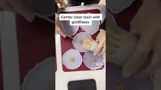 QUICK HOW TO: create a FLORAL RESIN COASTER