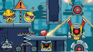 Red Bounce Ball Heroes - Super Ball Adventure (Part 3) | Boss Fight | Gameplay WFG