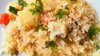 Veg pulav recipe 😋 