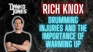 Preventing drumming injuries and warming up | Rich Knox - drummer of Danko Jones