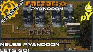 Factorio Pyanodon | Tag 1 | Livestream 08.06.2025